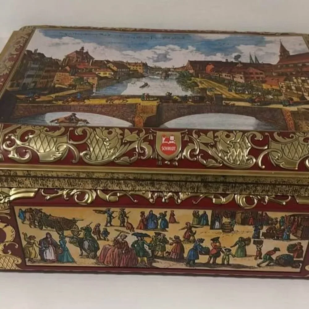 1993 E. Otto Schmidt Nürnberger Lebkuchen Tin